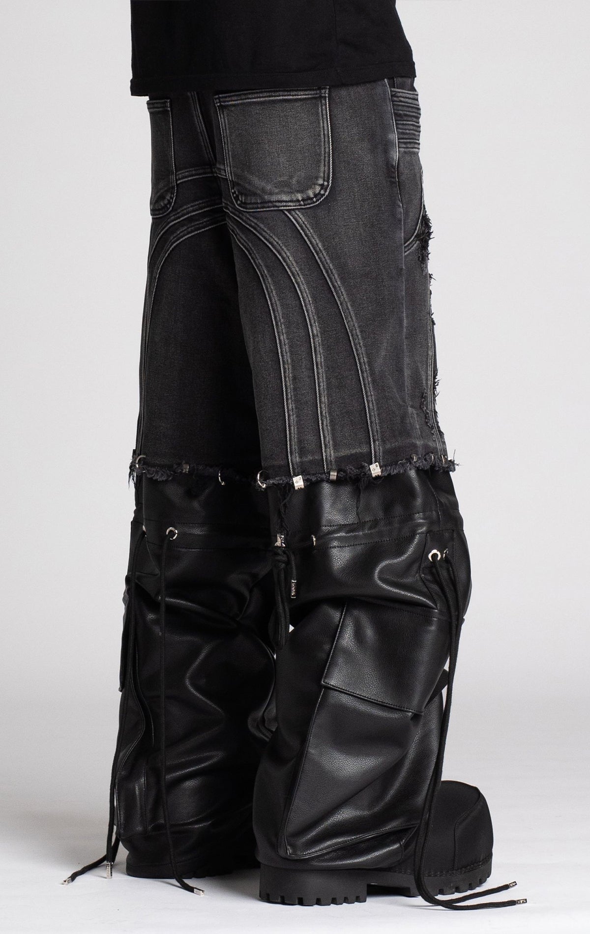 Obsidian Convertible Jeans